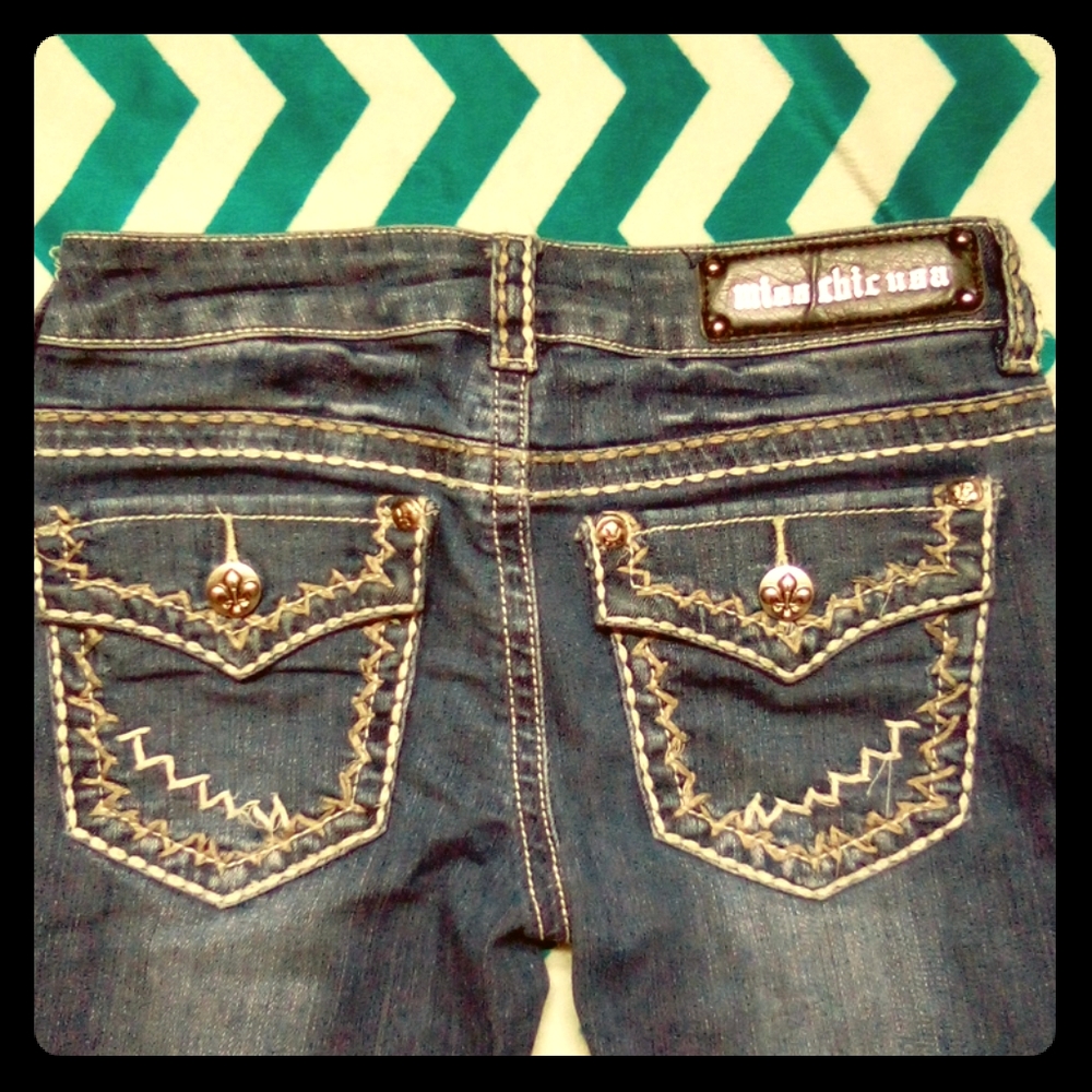 Miss Chic USA Jean Shorts